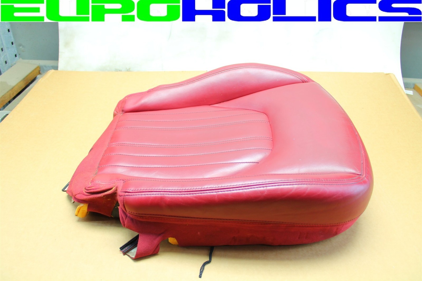 Maserati M157 Ghibli 14-17 Right Front Passenger Lower Bottom Seat Cushion RED