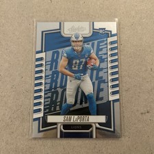 ?️2023 Panini Absolute Sam Laporta Rookie Card #115 Detroit Lions Football D. rookie card picture