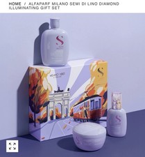 Alfaparf Semi Di Lino Hair Beauty Gift Set Smooth Frizz Control FREESHIPPING