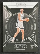 Zach Edey 2024-25 Panini Noir Rookies Association Edition RC /99 #170