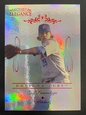 Jeff Samardzija 2007 TriStar Elegance Baseball RED /25 Daytona Cubs #17
