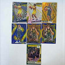 Numbered Utah Jazz 7 Card Lot /199 Markkanen Sensabaugh RC Williams George Prizm