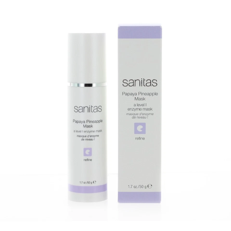Sanitas Skincare Papaya Pineapple Mask 50g 1.7oz NEW FAST SHIP