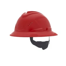 Msa Safety 10215829 V-Gard C1 Full Brim, Vented, Fas-Trac Iii, Type 1, Class C,