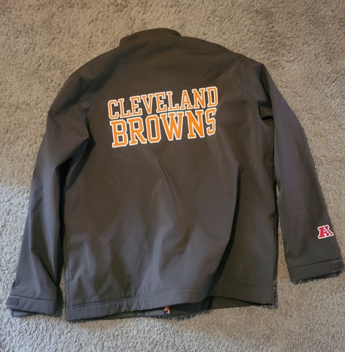 Chaqueta con cremallera Cleveland Browns talla XL - Imagen 2 de 3