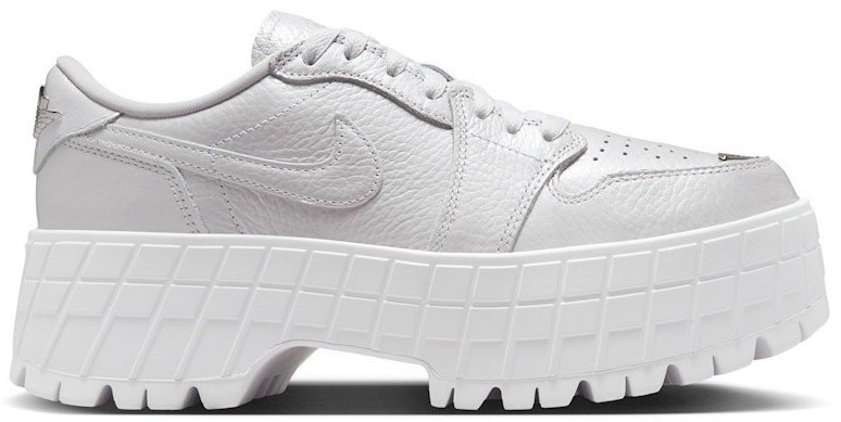 Preços baixos em Jordan 1 Brooklyn Low White Metallic Silver W | eBay