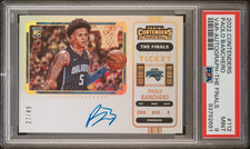 🔥 2022 CONTENDERS PAOLO BANCHERO #112 THE FINALS TICKET ROOKIE AUTO /49 PSA 9