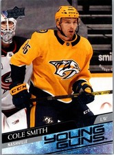 2020-21 Upper Deck - Young Guns Cole Smith #481 (RC)