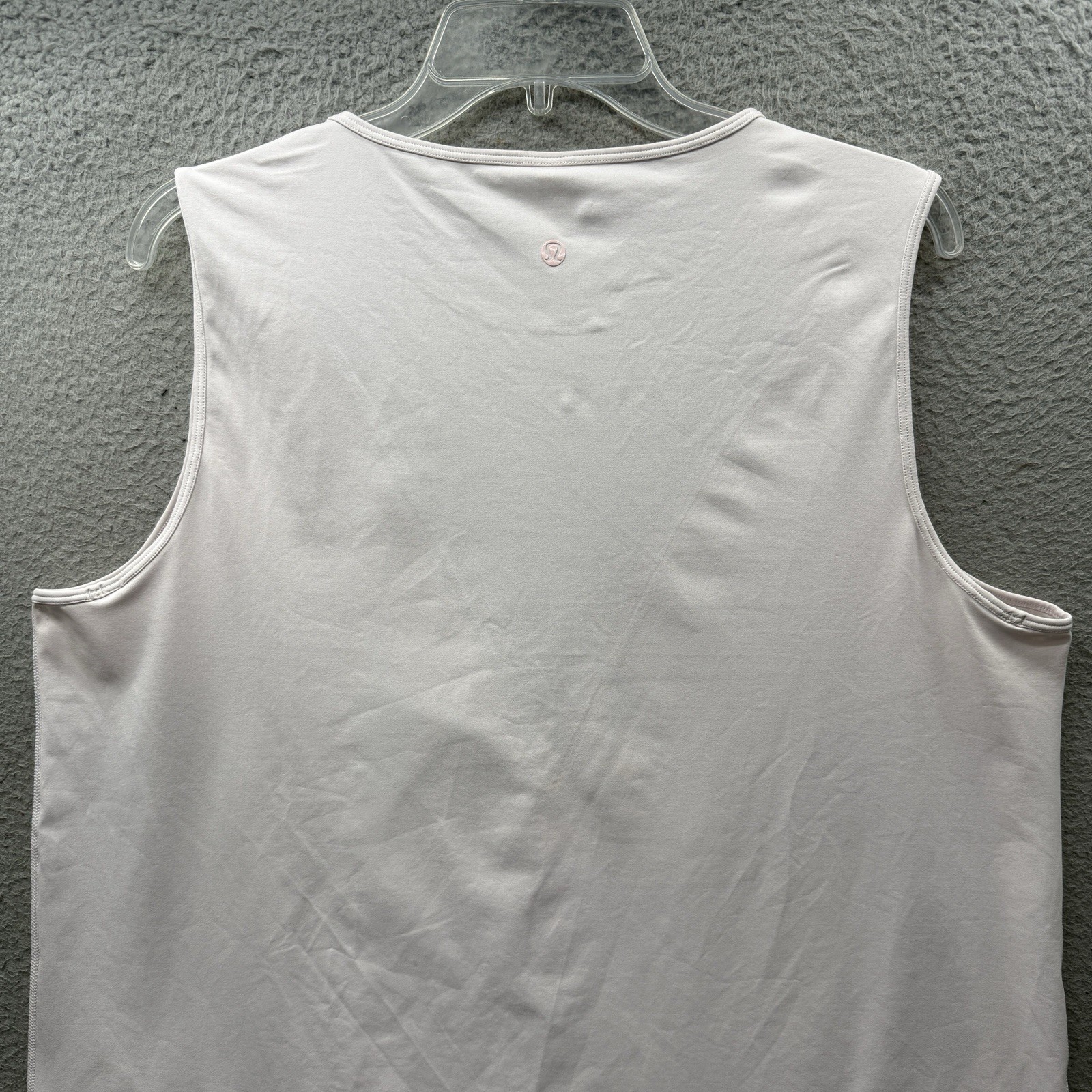 Lululemon Lab Edge Sleeveless Tank Top Tee Plank Luxtreme Mesh Blush Pink 12 image 9