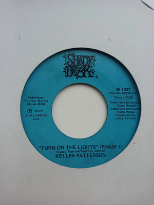 KELLEE PATERSON TURN ON THE LIGHTS US 7''