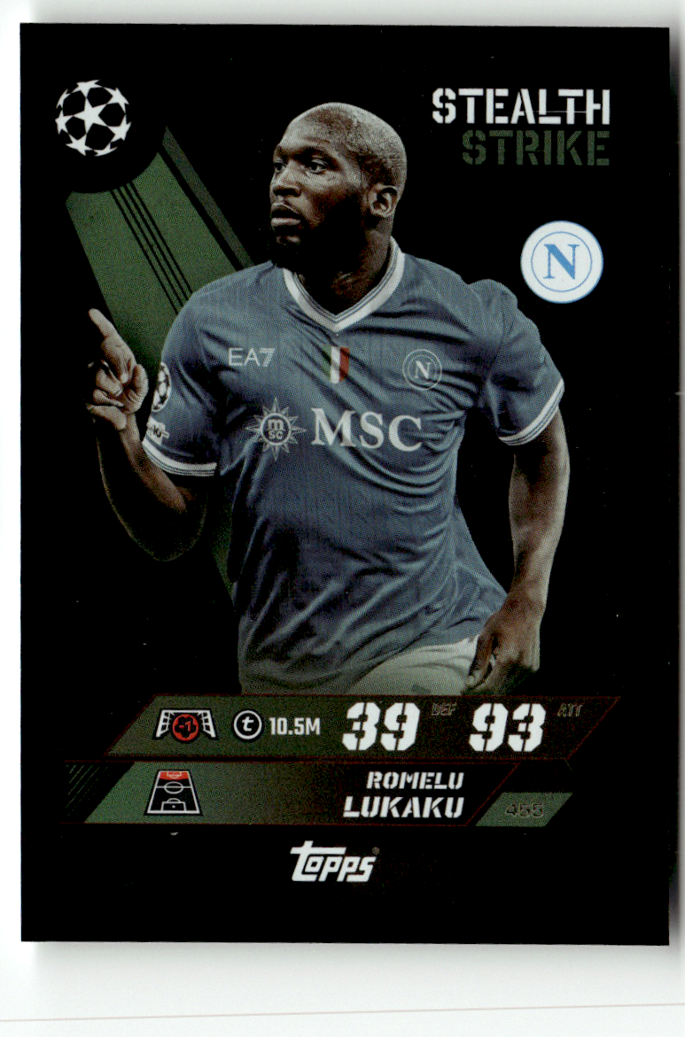Topps Match Attax Champions League 2025-26 No. 455 Romelu Lukaku
