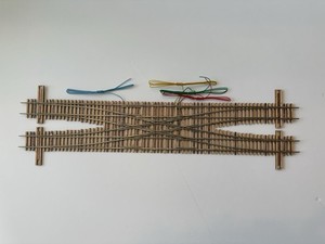 HO Scale Code 83 Custom Built Fast Tracks No. 6 Double Crossover