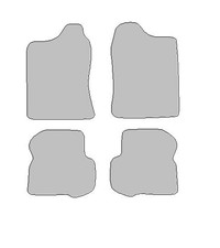 Fußmatten passend für Suzuki Jimny Typ FJ, SN (Baujahr 1998 - 2018), Robust anth