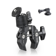 Super Clamp Camera Mount with 360  Ball Head, Adjustable Tripod Clip, Versatile