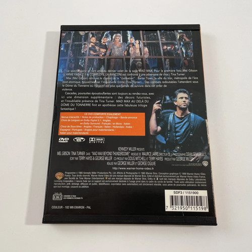 DVD Mad Max Au dela du dôme du tonnerre FRA Excellent état - Photo 2 sur 2