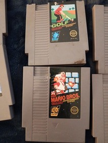 Nintendo (NES) Game Console with controller and games lot! (See description)