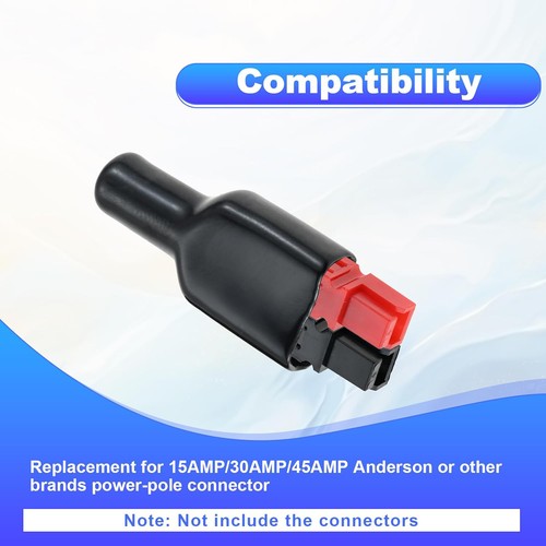 20×Flame Retardant Cover Rubber Sleeve 2-Position Power Connector Rubber Sleeves - Picture 2 of 7