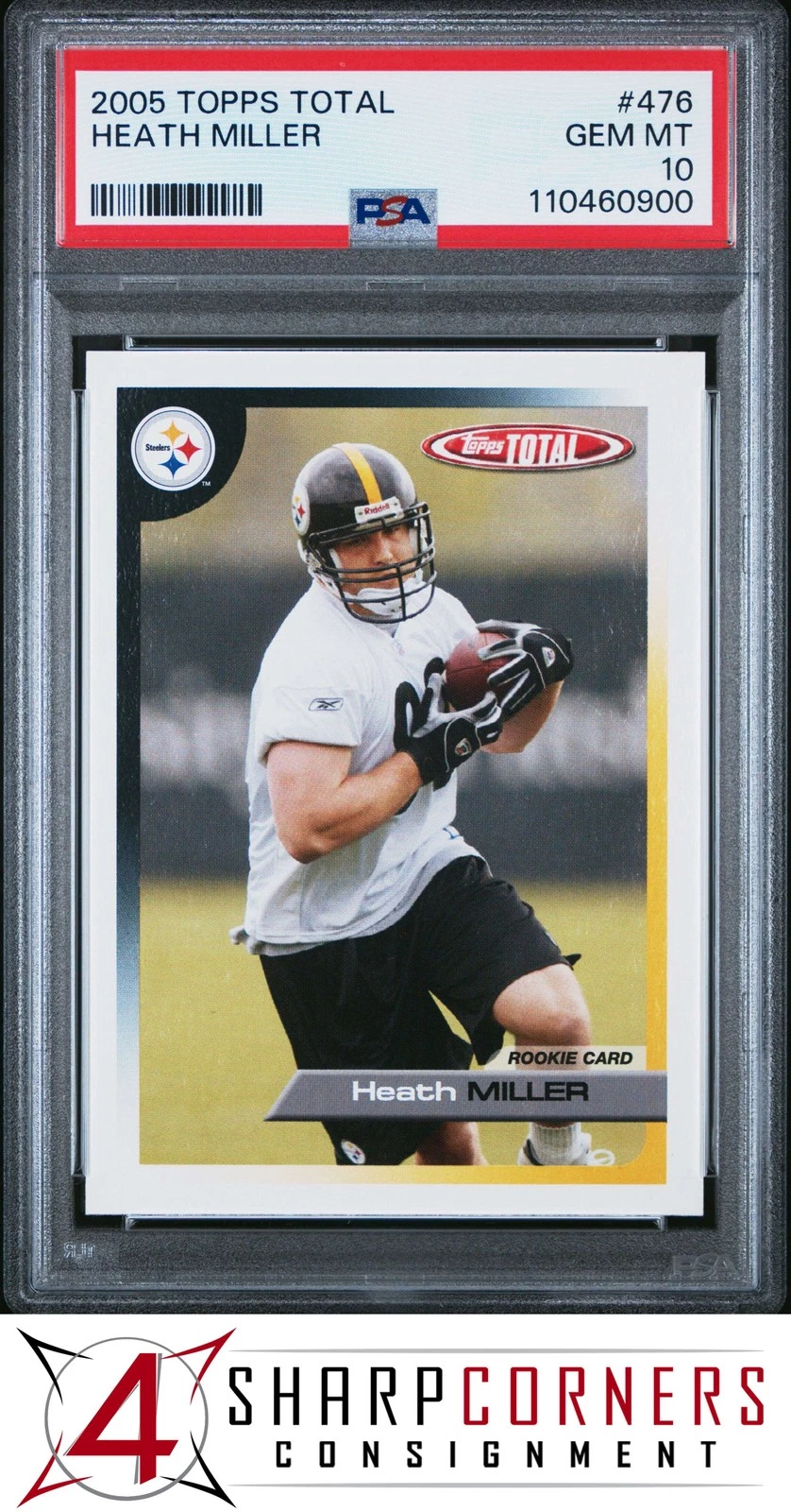 Heath Miller Topps Total #476 Base