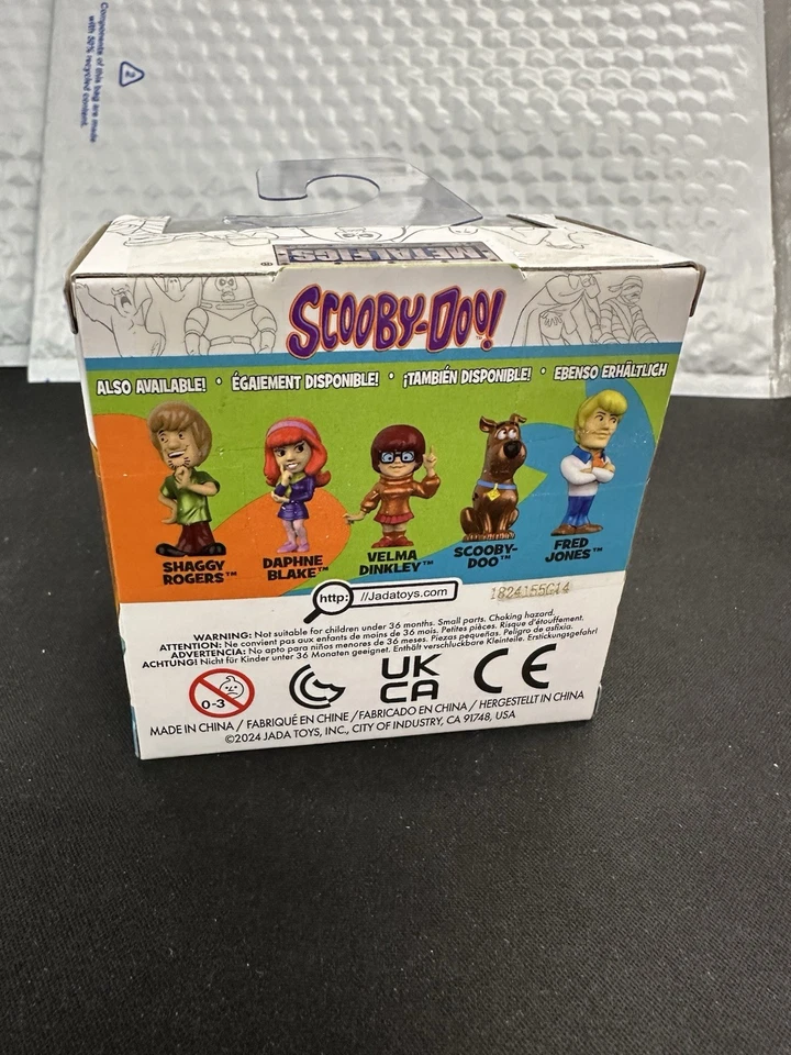 Jada Toys MetalFigs Scooby-Doo Shaggy Rogers Die Cast Figura 2.5" Nuevo Foto 3 de 3