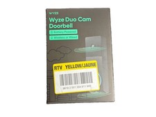 Wyze Duo Cam Doorbell Battery/Wired Video Doorbell Camera OB