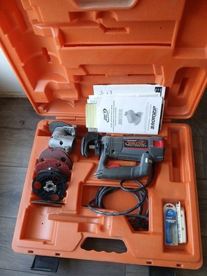 Rotozip Revolution Spiral Saw Kit Attachments Case REV01 C1 And Accessories