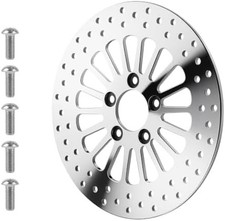 11.8" Rear Brake Rotor with Bolts Set for Harley Davidson Touring Models, for Ro