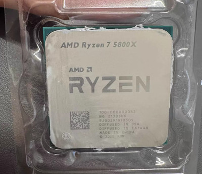 AMD Ryzen 7 5800X 3.8GHz 8-Core 16-Thread Desktop CPU Processor AM4 105W