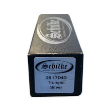 Schilke Standard Series Trumpet Mouthpiece Model 17D4D Finished in Silver Plate