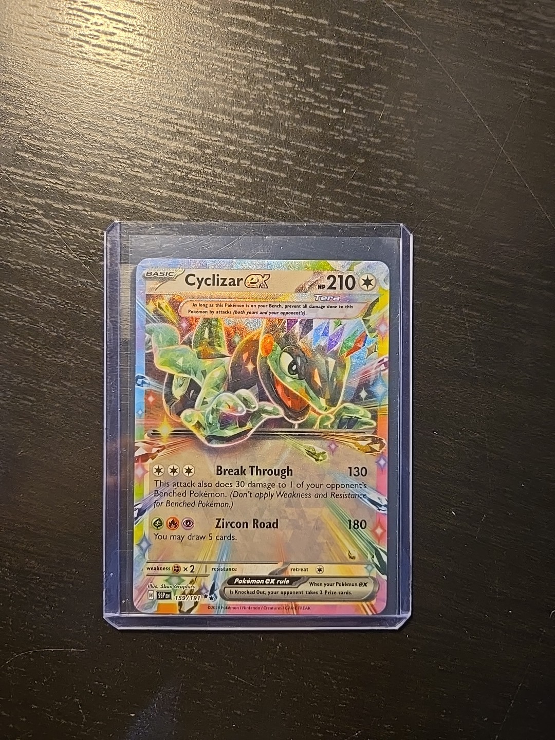 Cyclizar ex - 159/191 - Surging Sparks - Pokemon TCG - NM - HOLO