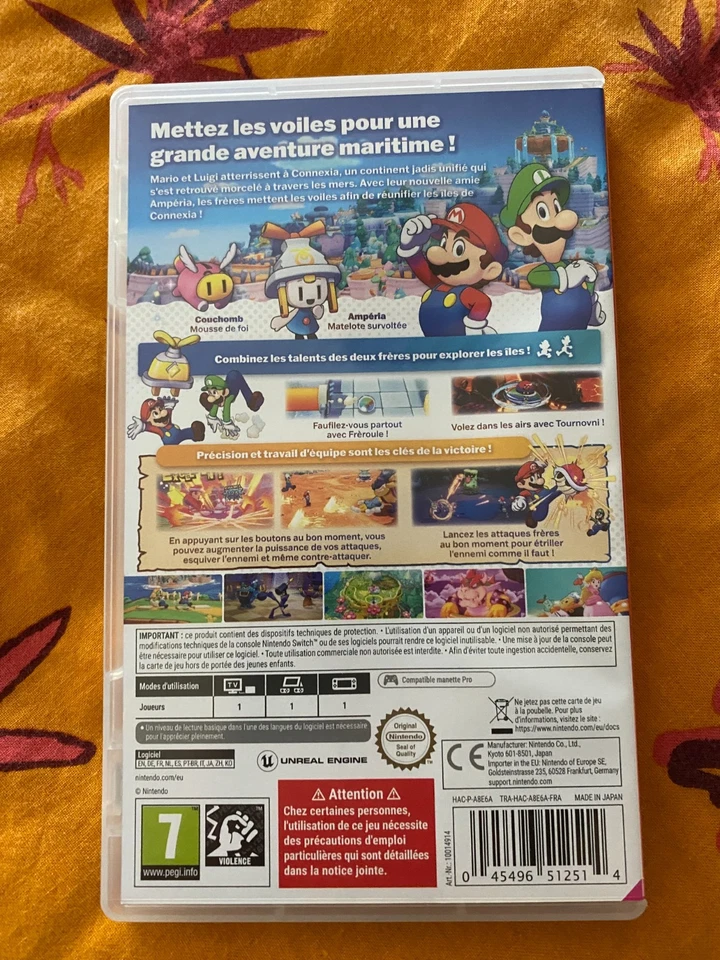 Mario et luigi l'épopée fraternelle switch - Photo 3/3