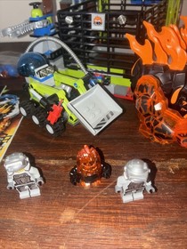 Lego Power Miners Lot Of 3 Sets: 8191 Lavatraz, 8958 Granite Grinder, 8189 Mech