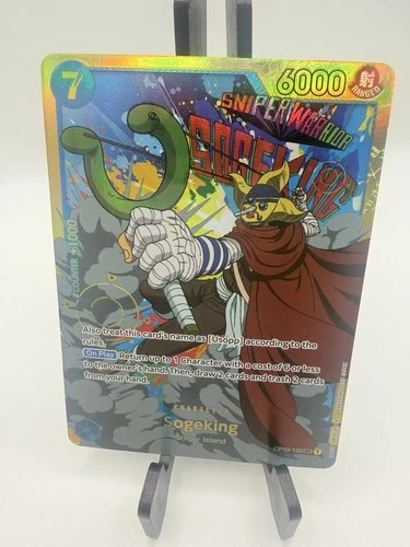 One Piece CCG | (Sogeking | OP03-122) | SEC Secret Art Rare English Card TCG