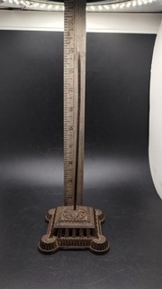 Antique Vintage Cast Iron Receipt Spike Bill Spike 9"