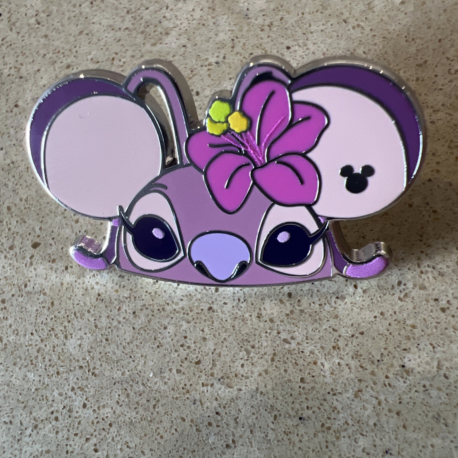 Disney Wave B Angel Ear Hat Hidden Mickey Disneyland Pin 2025 Lilo & Stitch