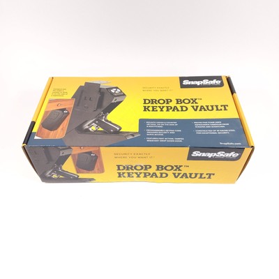 SnapSafe 75431 Drop Box Programmable Keypad Vault Safe For Handguns New