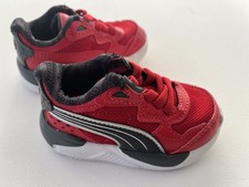 PUMA Scuderia Ferrari XRay Speed Motorsport Ac SlipOn Toddler sz 4C Red Sneaker