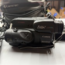 Canon ES800A LCD 8mm Video Camcorders Accessories - Not Tested