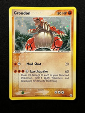 Pokémon 2004 EX Hidden Legends-Groudon 102/101 Secret Rare Holo -NM