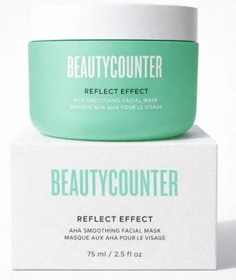 Beautycounter Reflect Effect AHA Smoothing Facial Mask 75ml 2.5oz New in Box