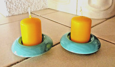2 x Arzberg Kerzenleuchter, Tischleuchter, Teelichthalter, mint incl. Kerzen NEU