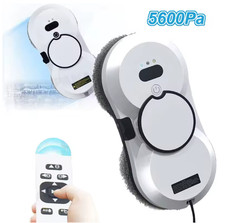 Window Cleaning Robot with Remote 80W Auto Spray Anti-Fall System 5600Pa