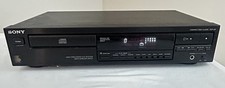 Sony CDP-291 Compact Disc Player Vintage 1990 Tested Working Japan Made
