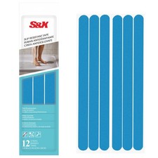 S&X Non Slip Bath Stickers,Gritty Textured Slip-Resistant 0.75