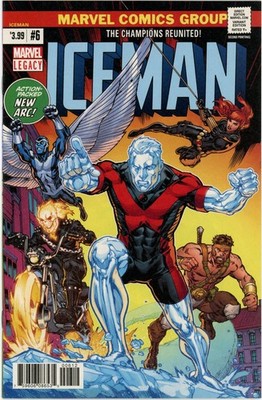 Iceman #6 2017 Marvel Comics NM- Comic Book Newsstand