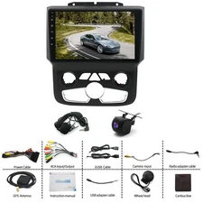 Car Radio Stereo Auto AC for Dodge Ram 2013-2019 1500 2500 3500 Carplay Android