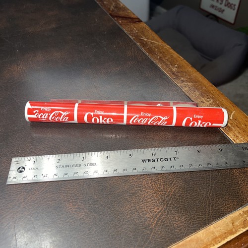 Vintage 1970s Coca-Cola Coke Shelf Cooler Shelf Display Metal Roll - 第 1/2 張圖片