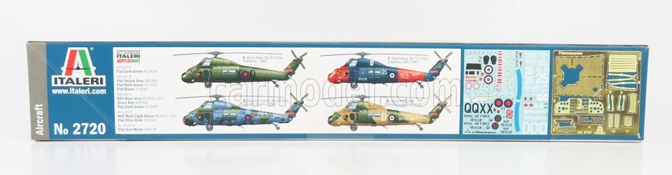MODELLINO STATICO ITALERI WESTLAND AIRCRAFT WESSEX UH5 ELICOTTERO MILITARE 1/48 - Immagine 2 di 3