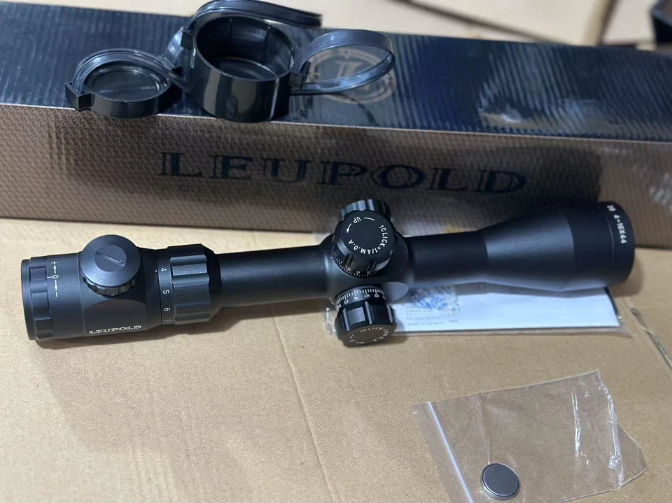 Mira telescópica táctica a prueba de golpes impermeable caza LEUPOLD 4-16x44SFIR con iluminación Foto 4 de 4