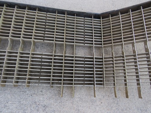 1956 56 Cadillac El Dorado Gold Grille Grill Assembly ~ Original - Picture 9 of 13