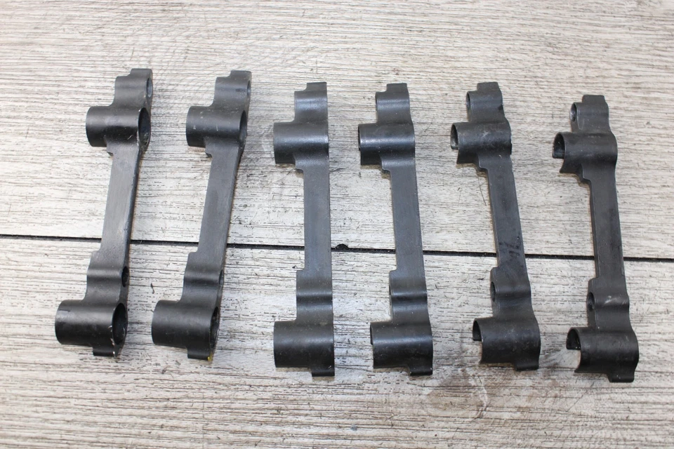 BMW E65 E66 760I 760LI V12 N73 INYECTOR DE COMBUSTIBLE DOBLE AMARRE SOPORTES OEM Foto 2 de 4